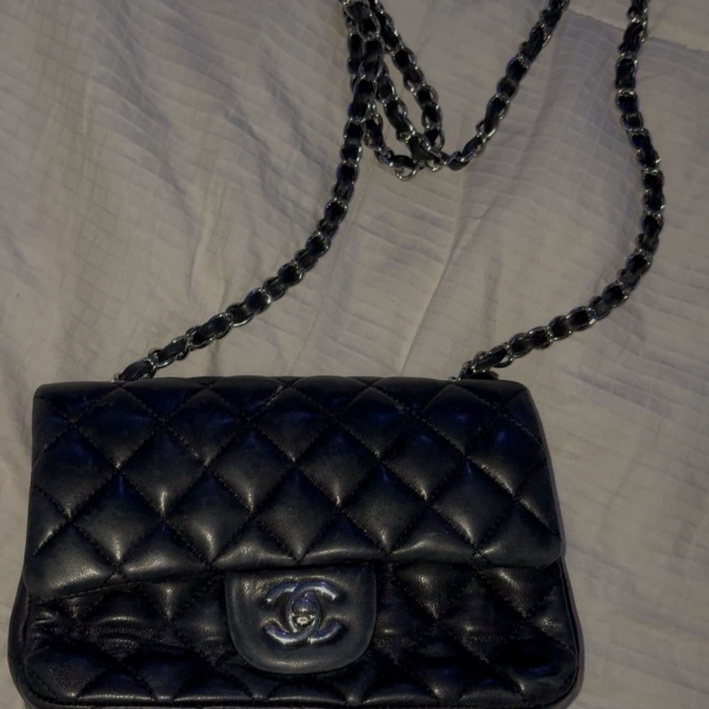 Chanel Black Quilted Crossbody Bag